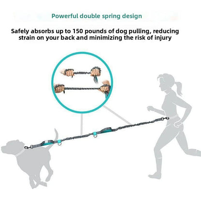 Hands Free Retractable Dog Leash